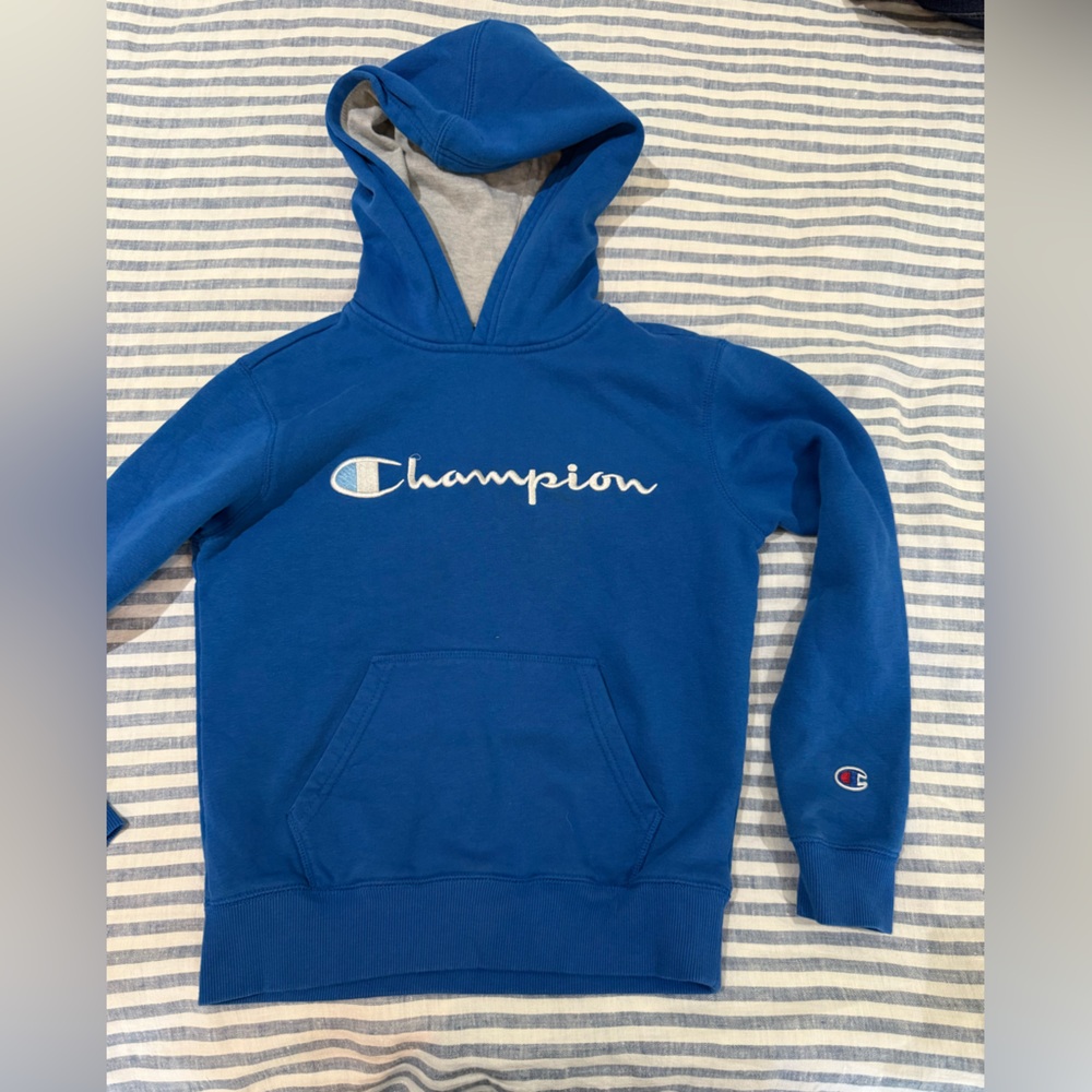 Champion Royal Blue Fleece Hoodie
